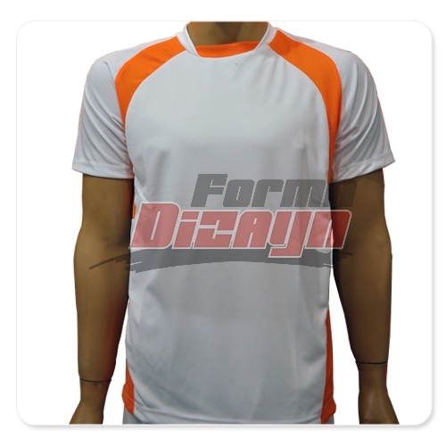 Stock - Stock Shirt White & Orange